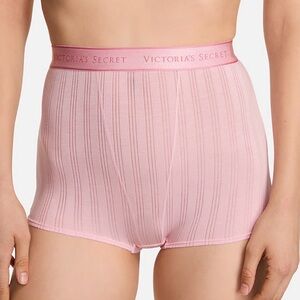 Victoria’s Secret Logo High-Waist Boyshort Panty